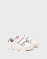 Tenis blanco con rosado