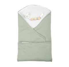 Bebe Real Niña Manta Verde-Ari