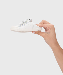 Tenis blanco con rosado