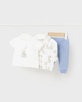 Conjunto 3 Piezas Chaqueta, Camiseta De Manga Corta Con Sudadera