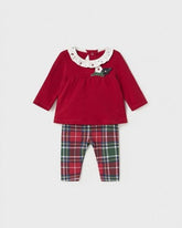 Conjunto 2 Piezas Navideño Con Leggings