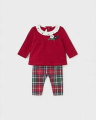 Conjunto 2 Piezas Navideño Con Leggings