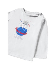 Conjunto de 3 Piezas: Chaleco Rojo, Camiseta Estampada y Pantalón Jogger