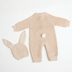 Enterizo acanalado conejo