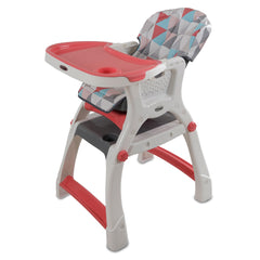 SILLA COMEDOR BEBE KINDER CITY ROSA 2 EN 1