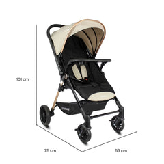 COCHE REVERSIBLE CITY BEIGE