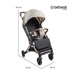 TRAVEL SYSTEM COMPACTO MICRO BEIGE