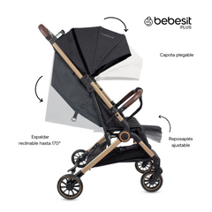 COCHE COMPACTO MICRO BLACK