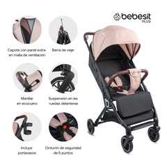 TRAVEL SYSTEM COMPACTO MICRO PINK