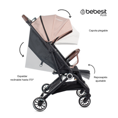 TRAVEL SYSTEM COMPACTO MICRO PINK