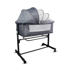 CUNA COLECHO SIDE BY SIDE GRAY