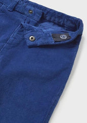 Conjunto 2 Piezas De Niño Camisa Leñadora Amarilla Pantalon Pana Azul