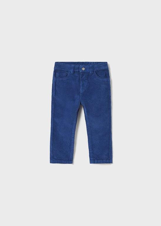 Conjunto 2 Piezas De Niño Camisa Leñadora Amarilla Pantalon Pana Azul