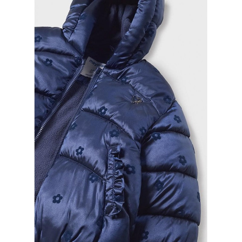 Abrigo con Bordado de Flores