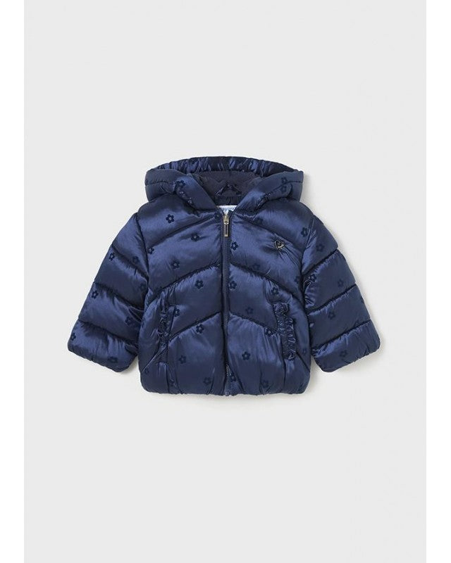 Abrigo con Bordado de Flores