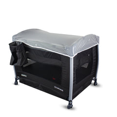 CUNA CORRAL  PACK N PLAY OSAKA BLACK CON MOISES PREMIUM