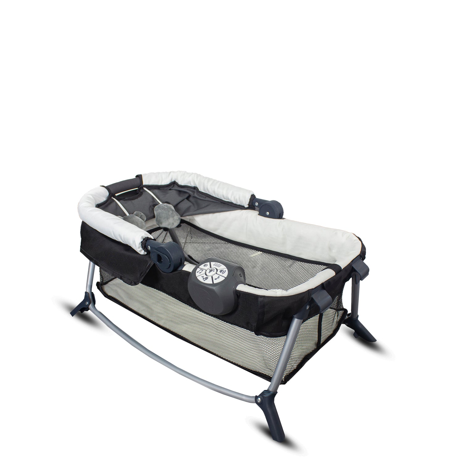 CUNA CORRAL  PACK N PLAY OSAKA BLACK CON MOISES PREMIUM