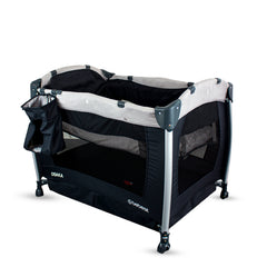 CUNA CORRAL  PACK N PLAY  OSAKA GRAY CON MOISES PREMIUM