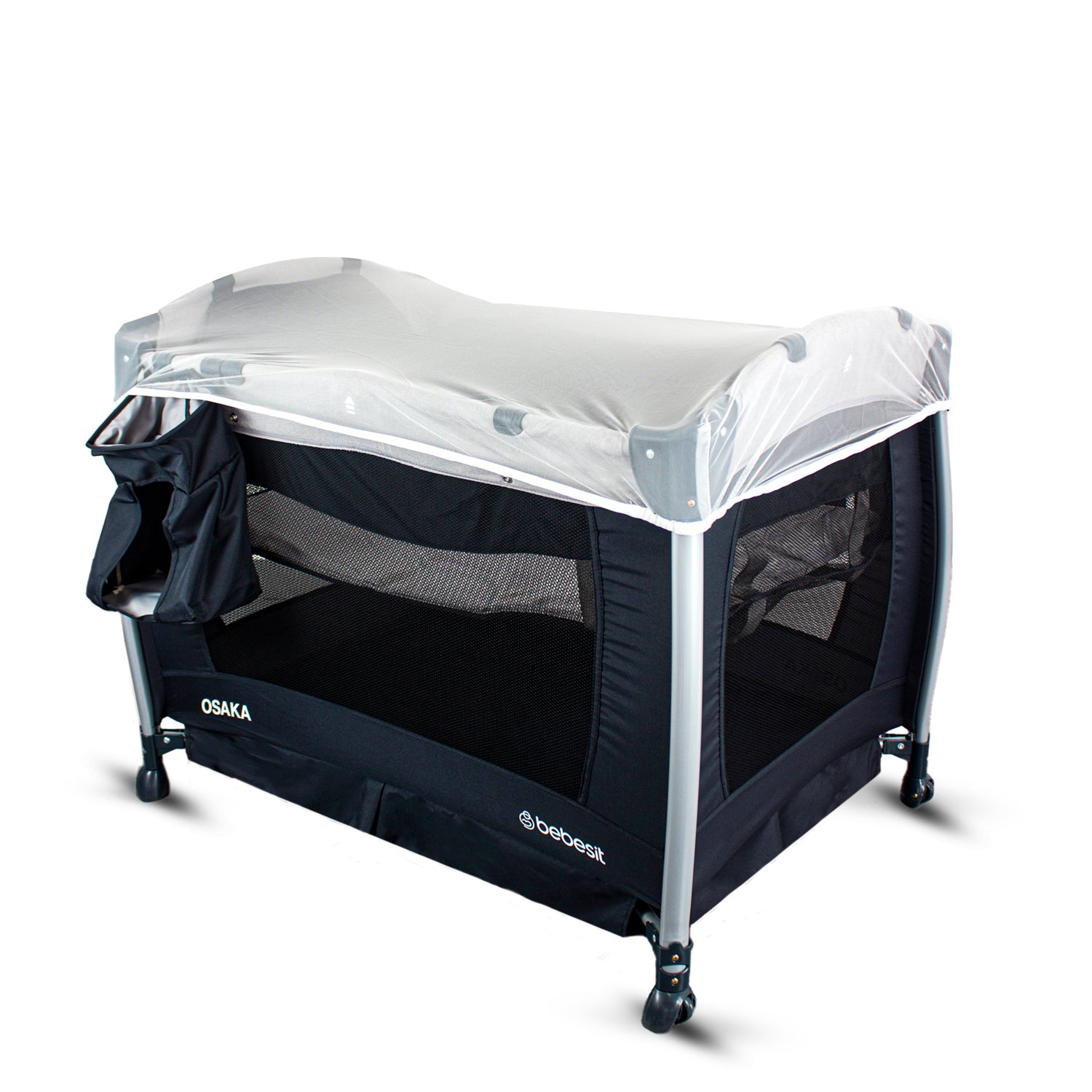 CUNA CORRAL  PACK N PLAY  OSAKA GRAY CON MOISES PREMIUM