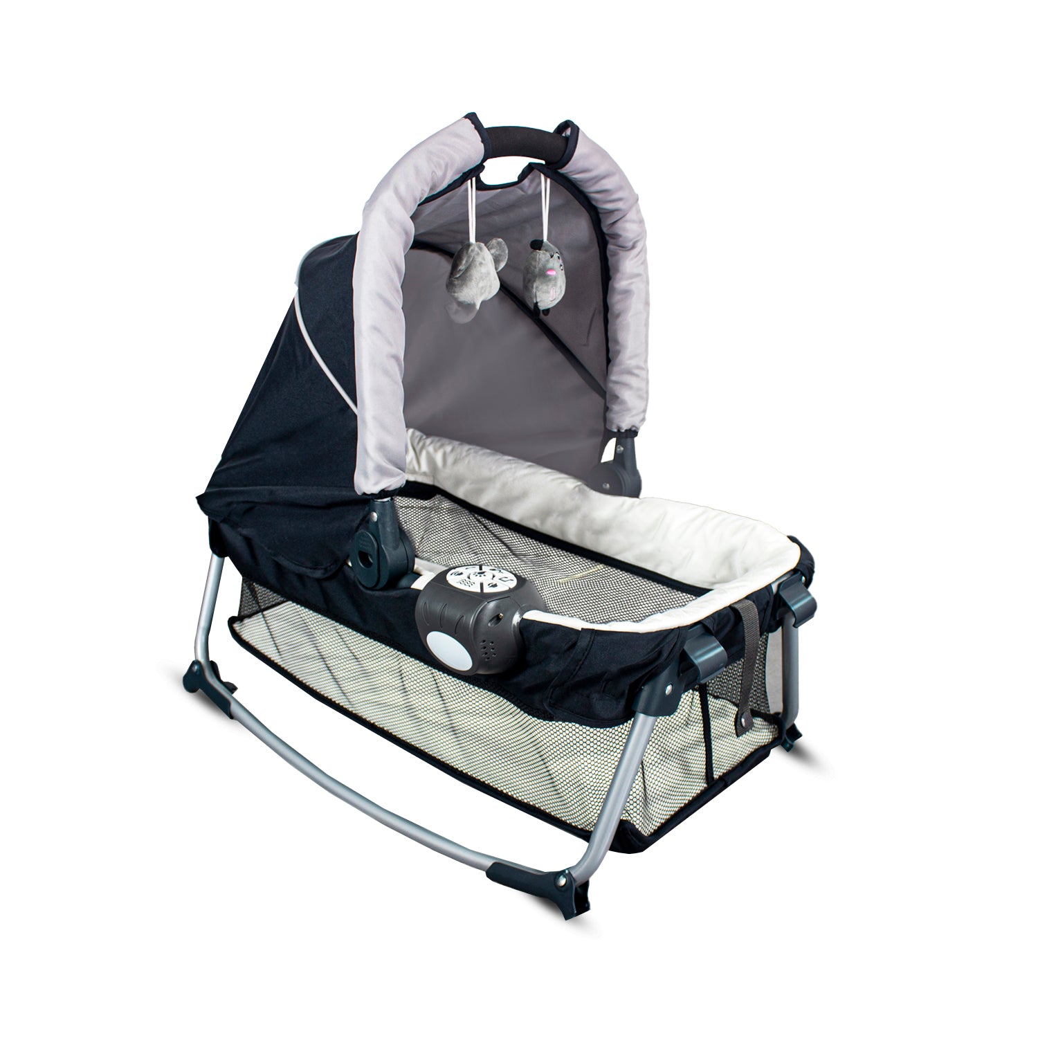 CUNA CORRAL  PACK N PLAY  OSAKA GRAY CON MOISES PREMIUM