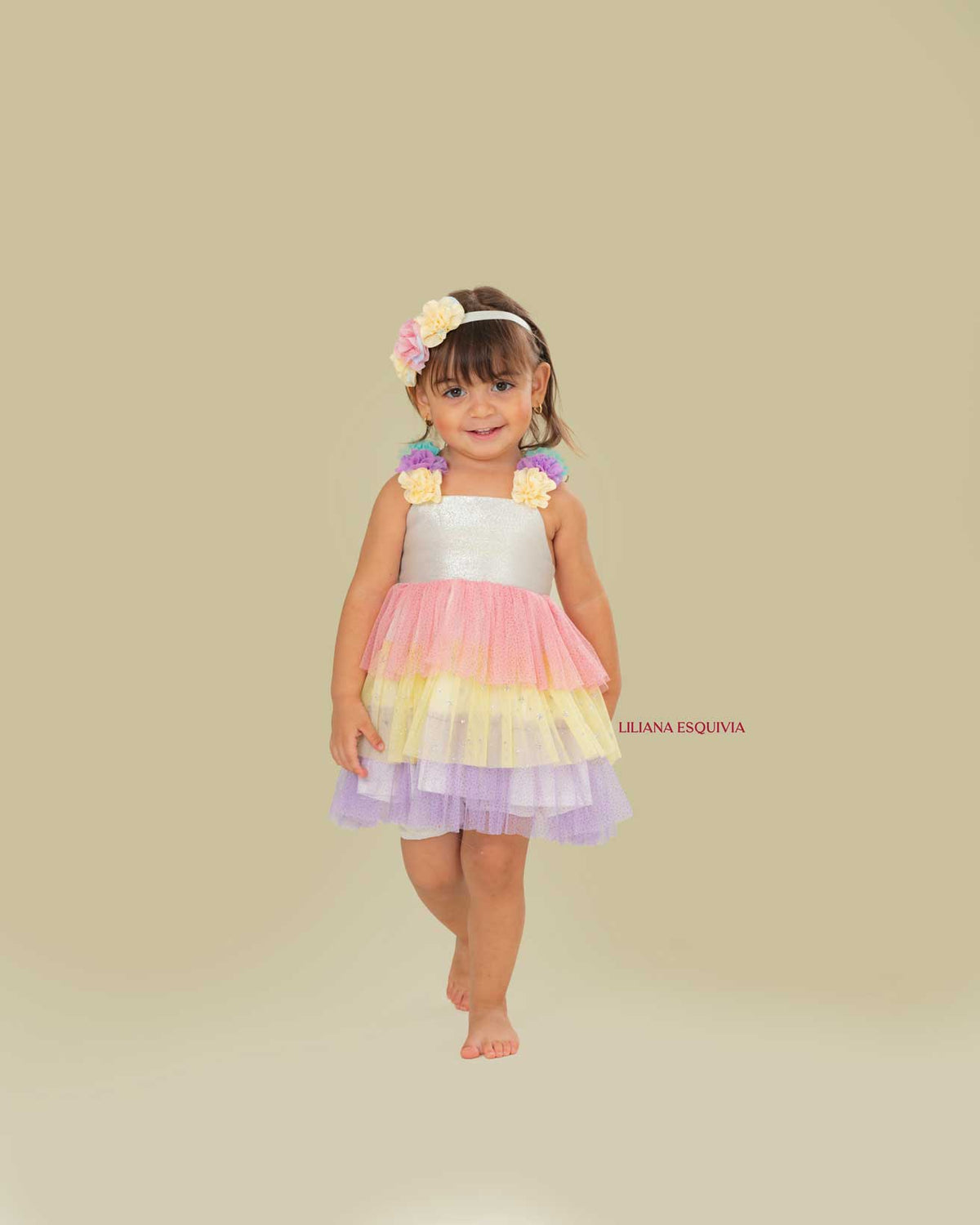 VESTIDO LUCES DE COLORES