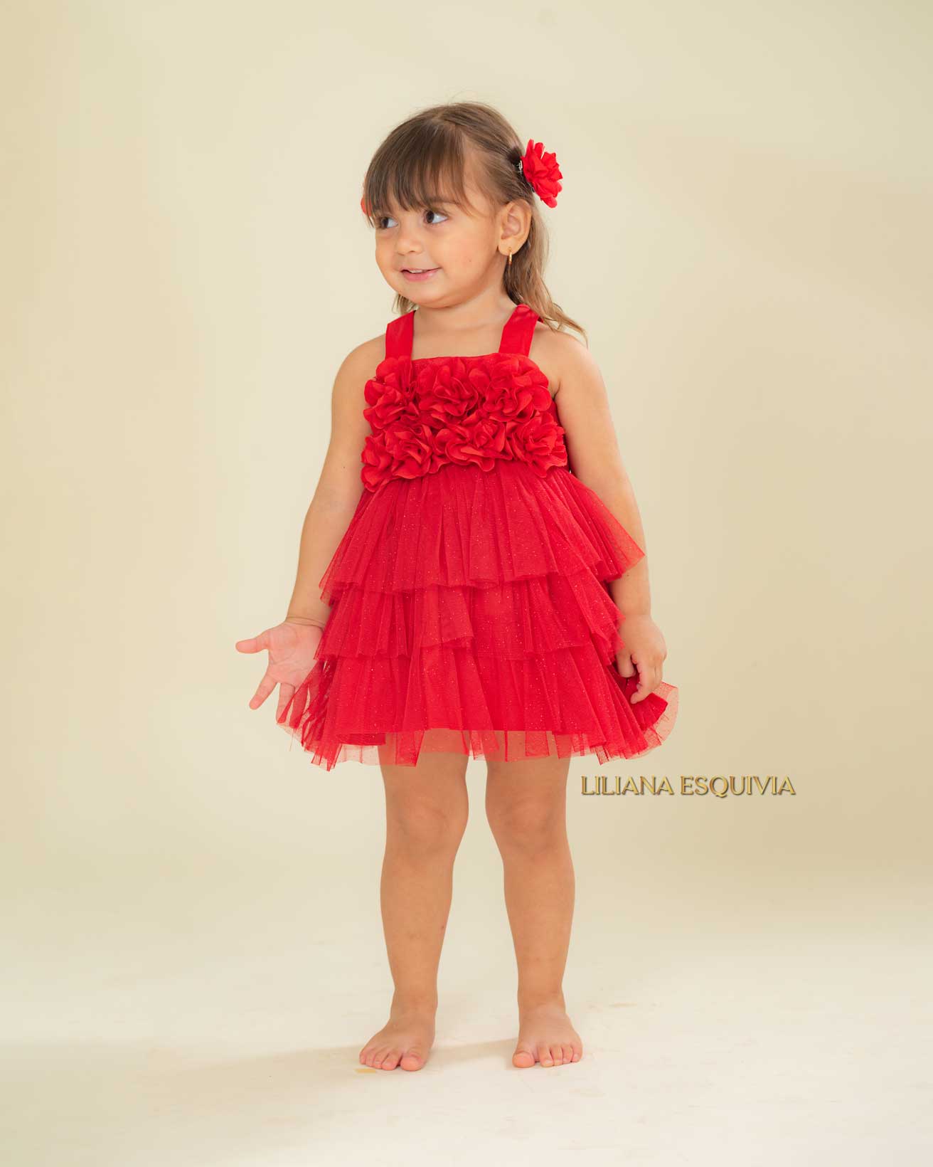 VESTIDO VOZ ROJO
