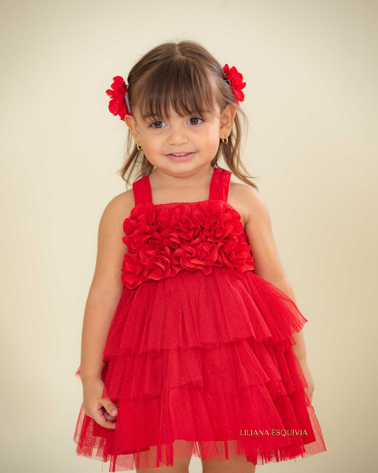 VESTIDO VOZ ROJO
