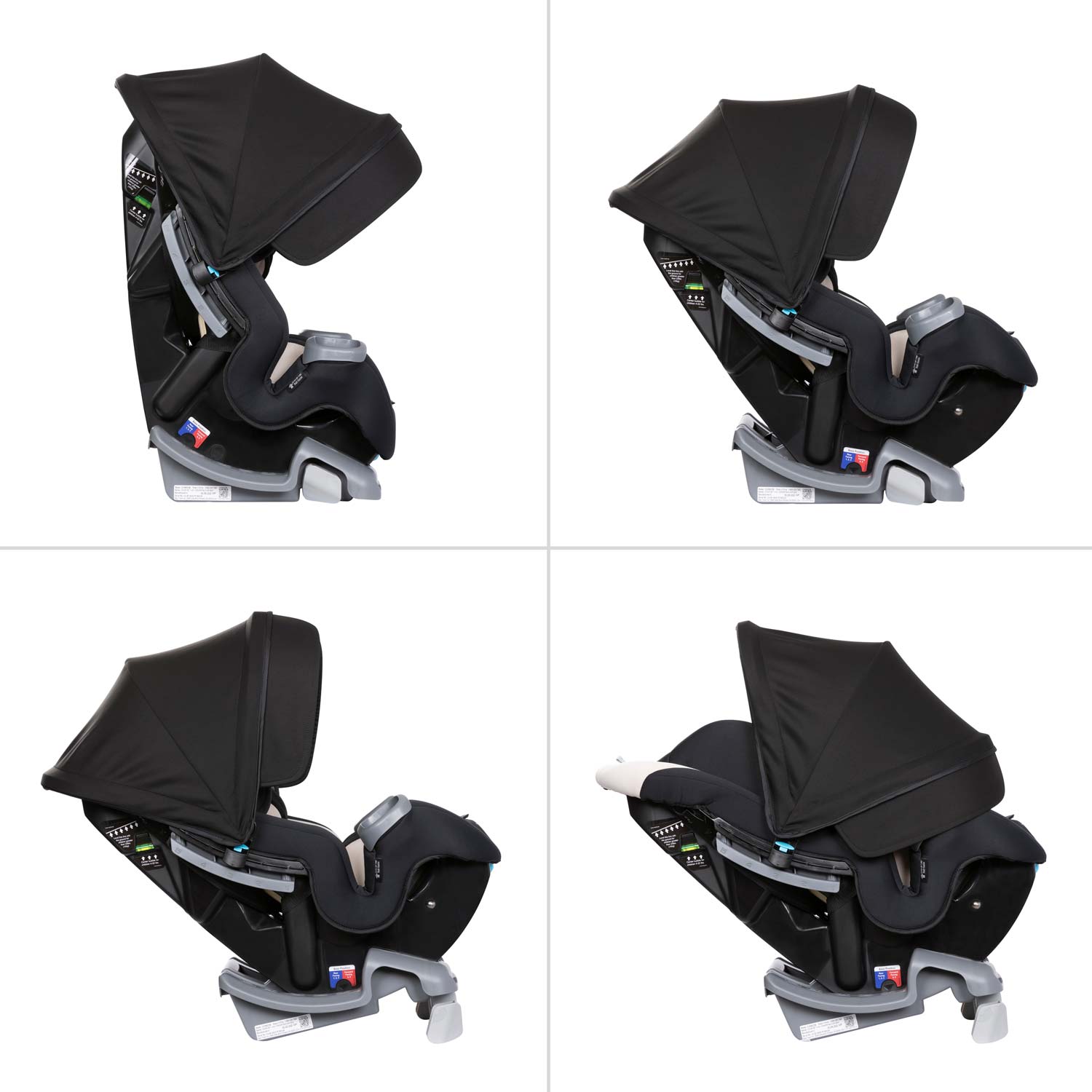 SILLA PARA CARRO BEBE COVER ME 4 EN 1 BABY TREND  MK