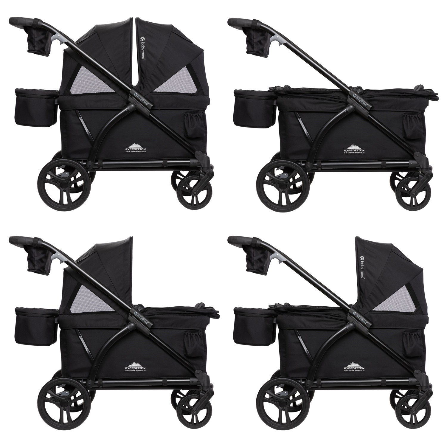 COCHE VAGON PASEADOR PARA BEBE NAVIGATOR PLUS 2 EN 1 BABY TREND