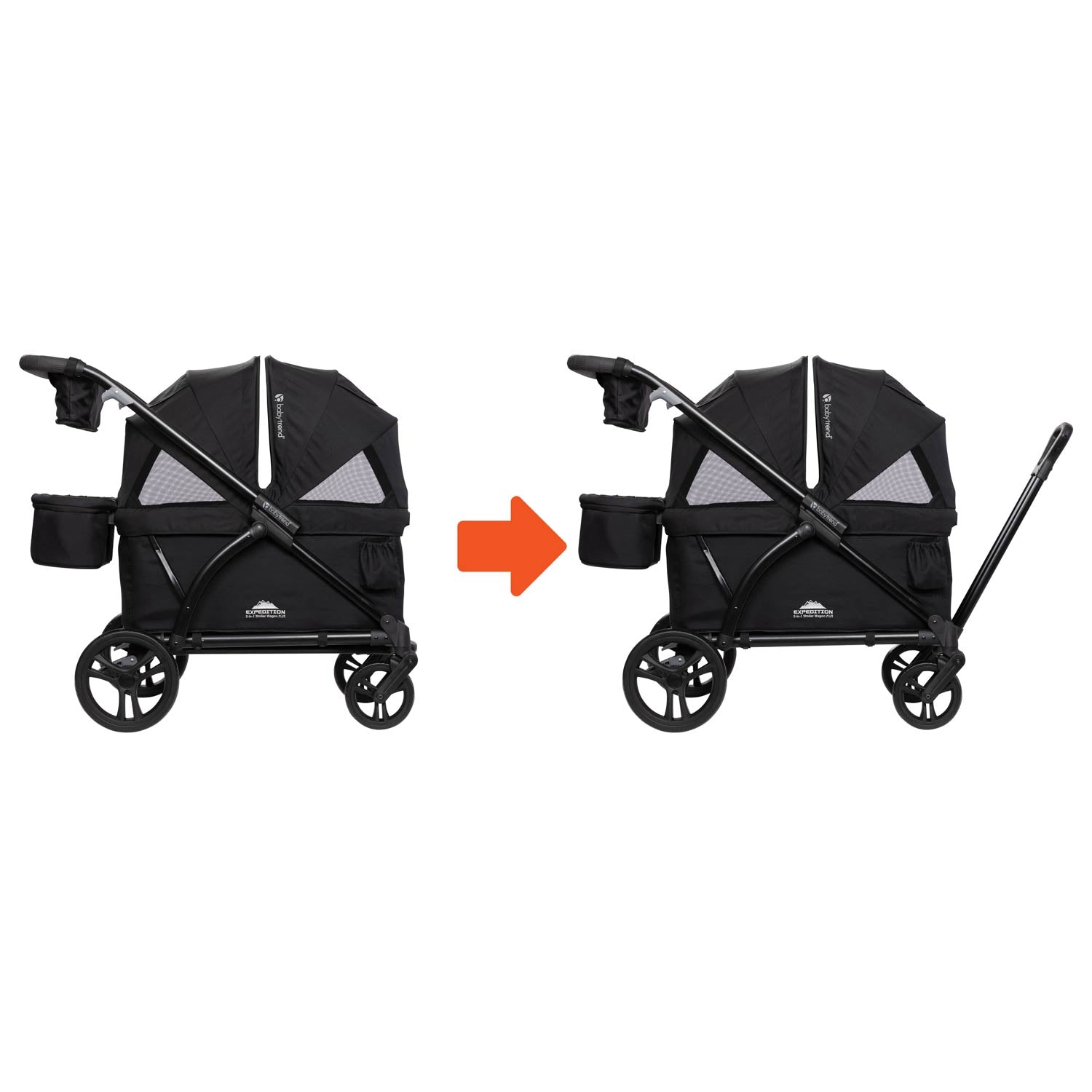 COCHE VAGON PASEADOR PARA BEBE NAVIGATOR PLUS 2 EN 1 BABY TREND