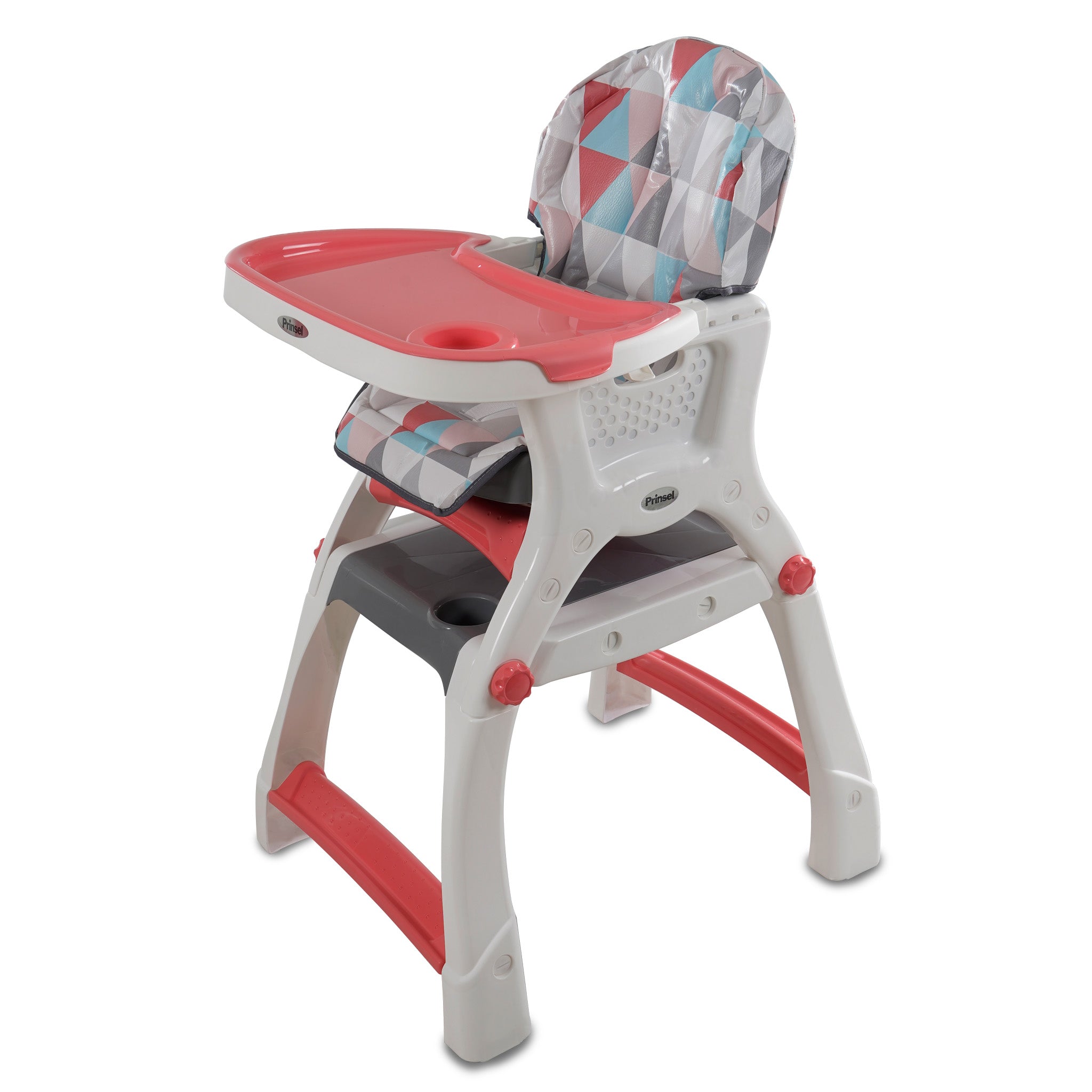 SILLA COMEDOR BEBE KINDER CITY ROSA 2 EN 1