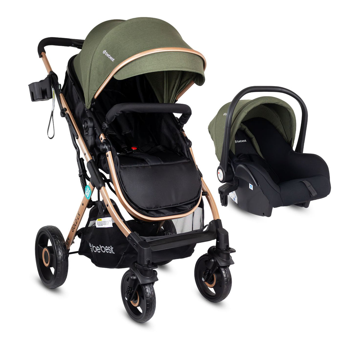 TRAVEL SYSTEM GOLD LX GREEN