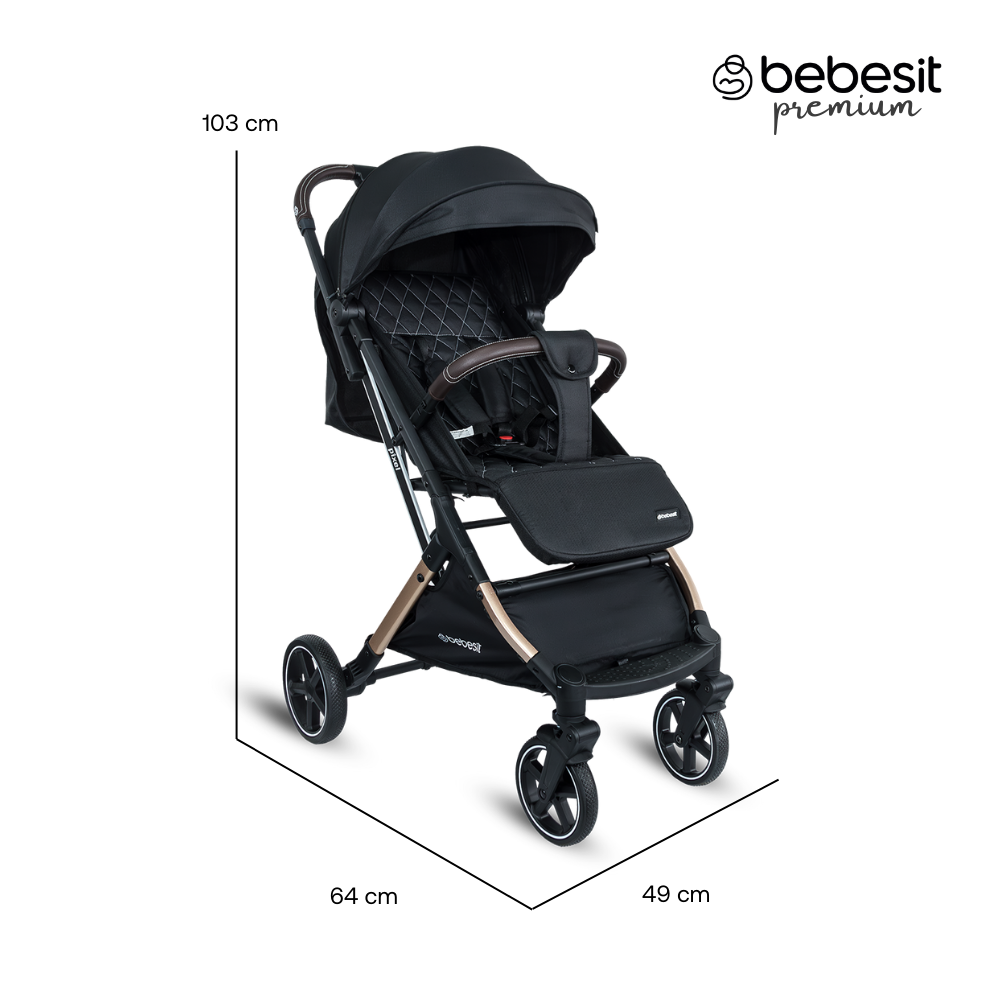 COCHE COMPACTO PIXEL BLACK PREMIUM