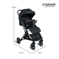 COCHE COMPACTO PIXEL BLACK PREMIUM