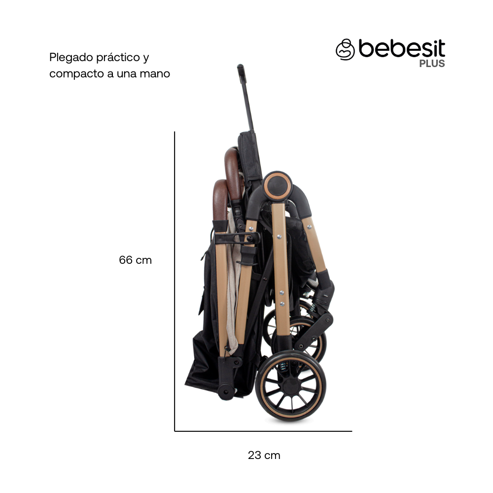 TRAVEL SYSTEM COMPACTO MICRO BEIGE