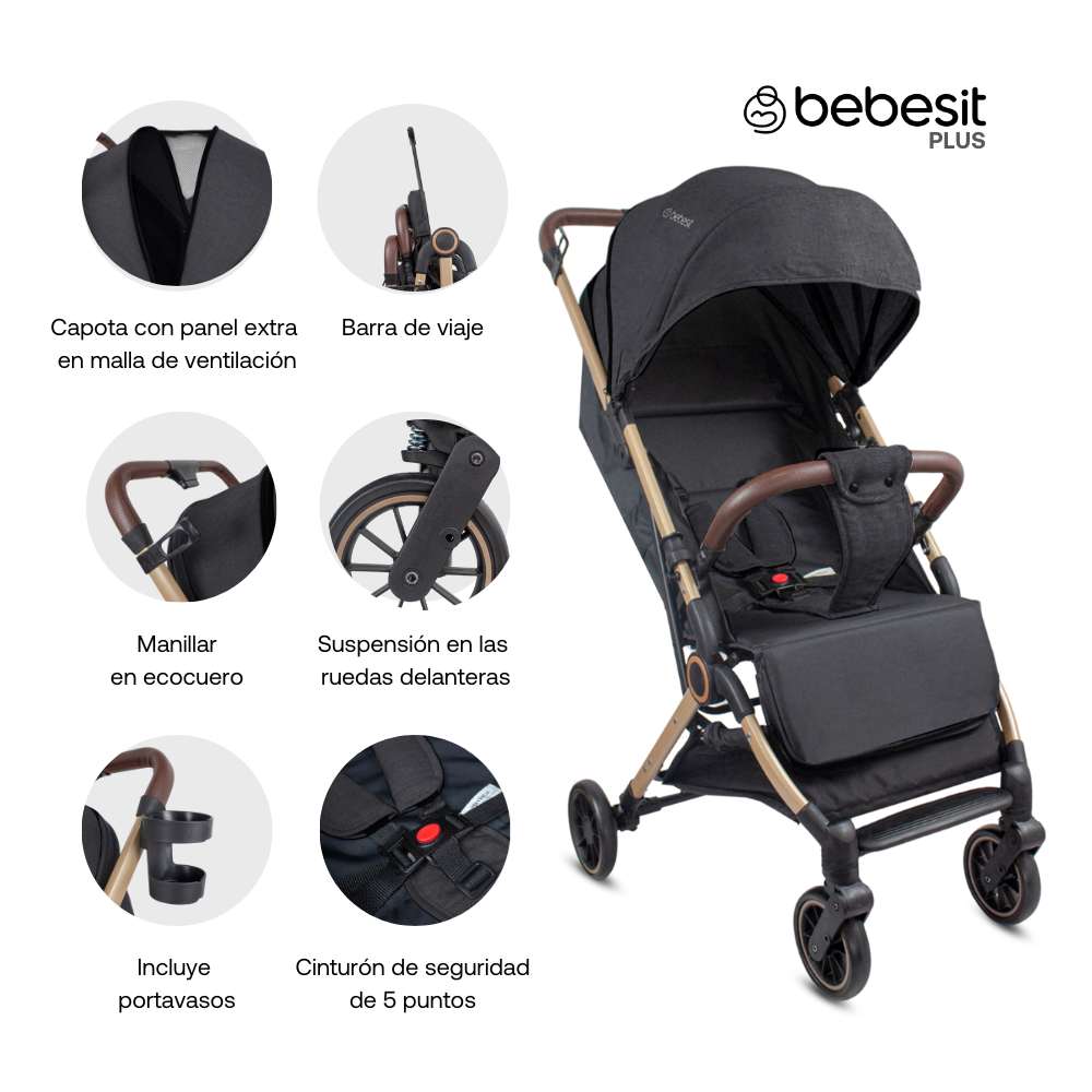 COCHE COMPACTO MICRO BLACK