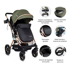 COCHE GOLD LX GREEN