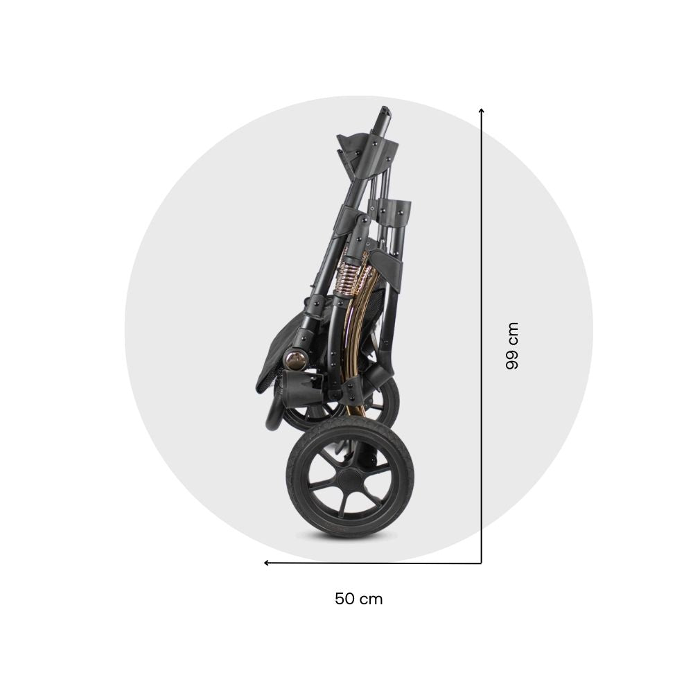 COCHE SPRING GOLD BLACK  PREMIUM