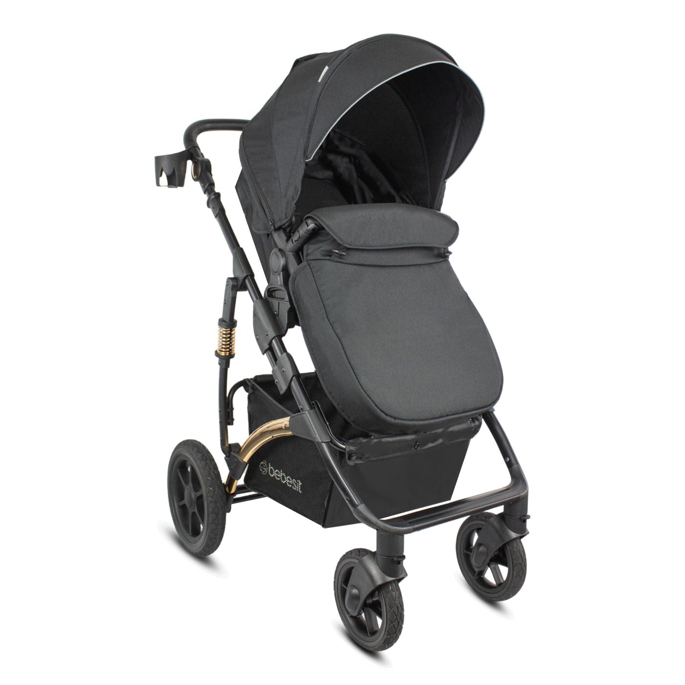 TRAVEL SYSTEM SPRING GOLD BLACK PREMIUM