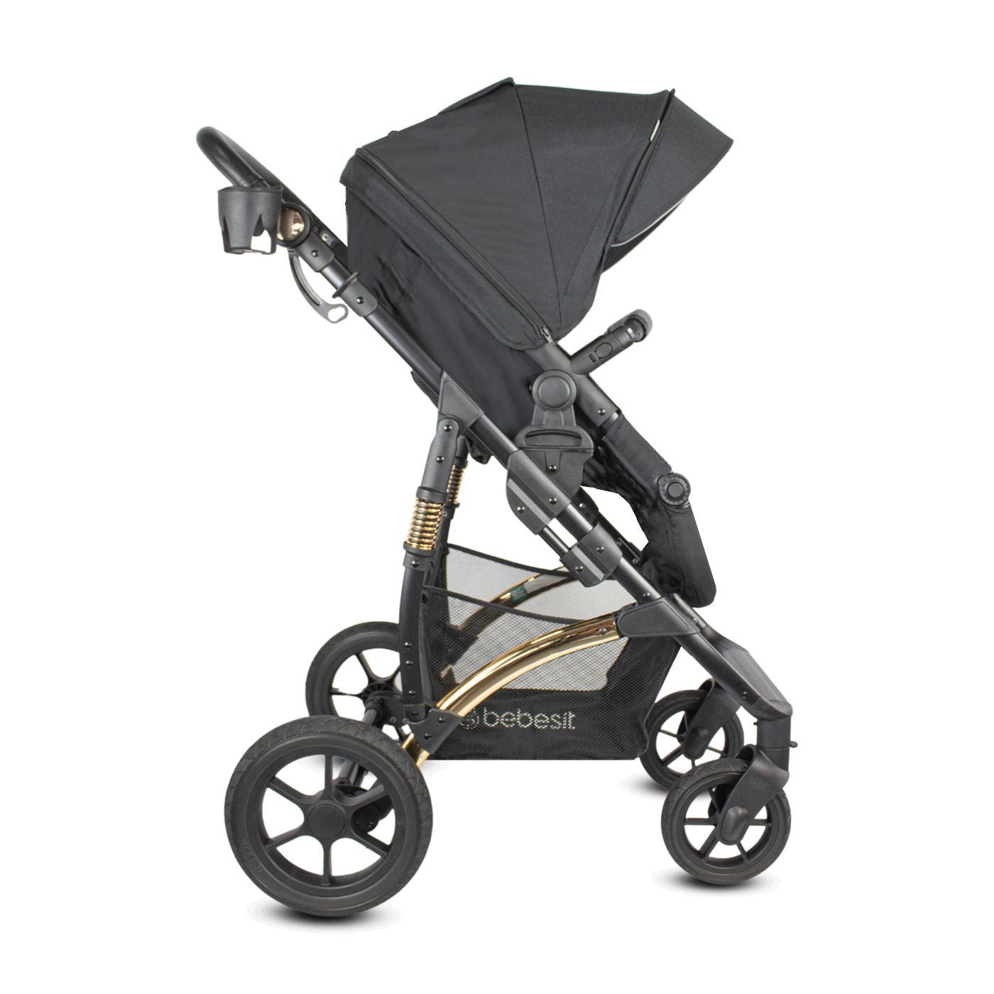 TRAVEL SYSTEM SPRING GOLD BLACK PREMIUM
