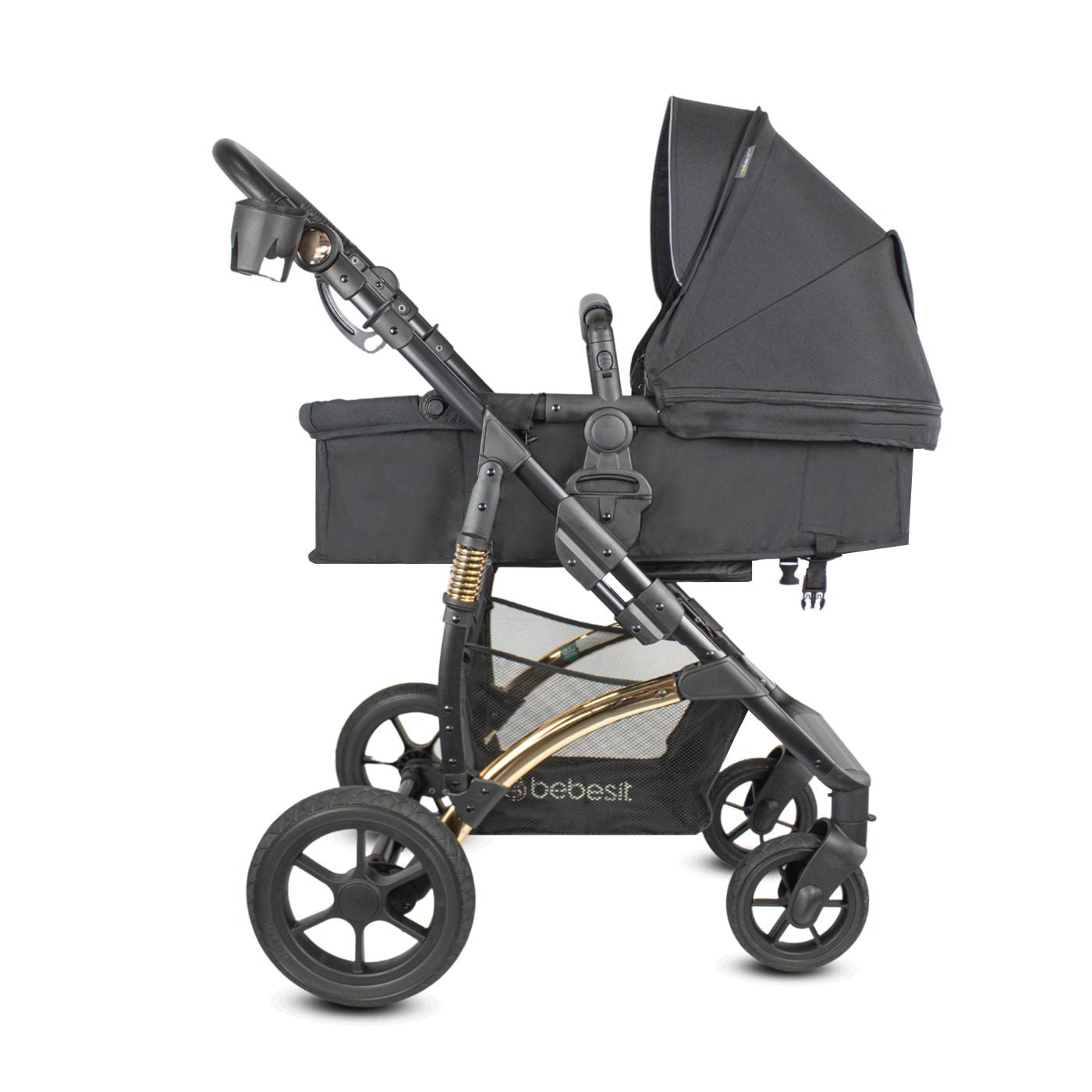 TRAVEL SYSTEM SPRING GOLD BLACK PREMIUM