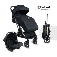 TRAVEL SYSTEM COMPACTO PIXEL BLACK PREMIUM